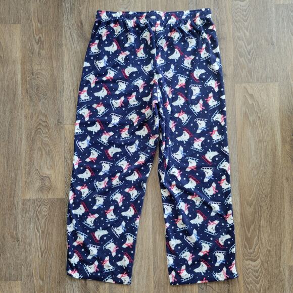 Charter Club Intimates Sled Polar Bears Blue Size Large - Picture 2 of 8